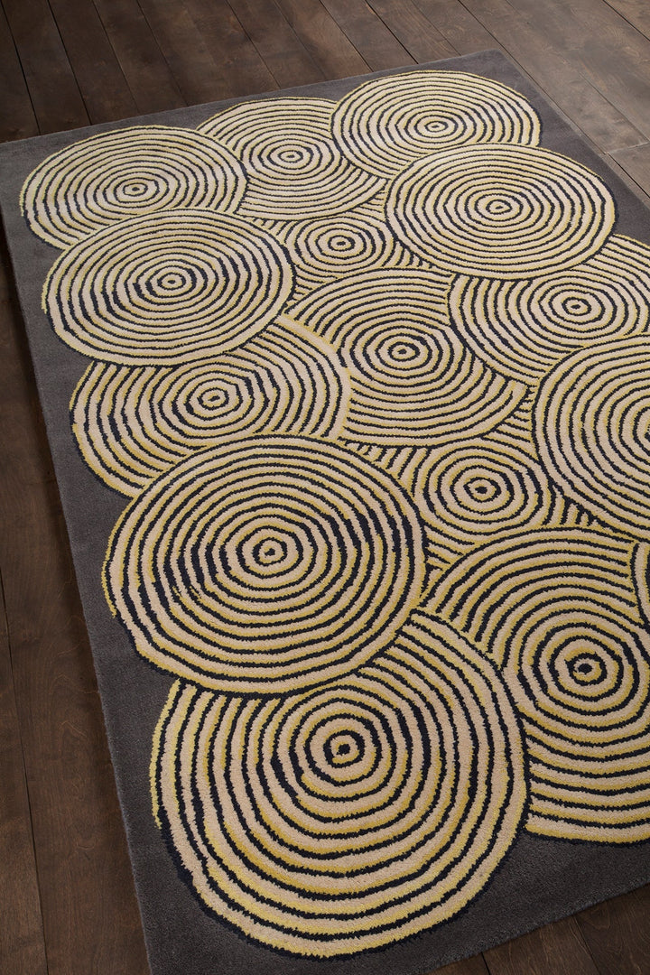Stella Hand Tufted Contemporary Wool Ste 52239 Rug Chandra Rugs 5