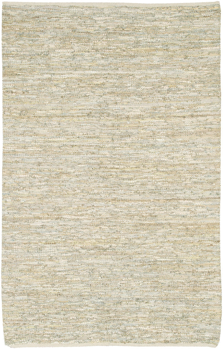 Saket Hand Woven Reversible Leather Sak 3703 Rug Chandra Rugs 1