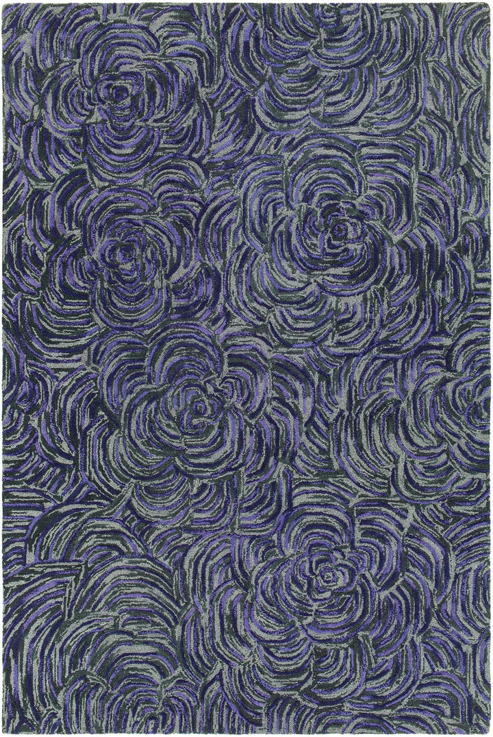 Leia Hand Tufted Contemporay Lei 42201 Rug Chandra Rugs 1