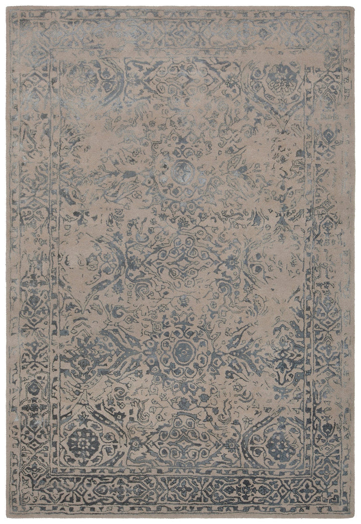 Zina Hand Tufted Traditional Zin 45701 Rug Chandra Rugs 1