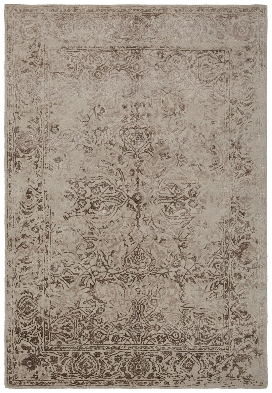 Zina Hand Tufted Traditional Zin 45700 Rug Chandra Rugs 1