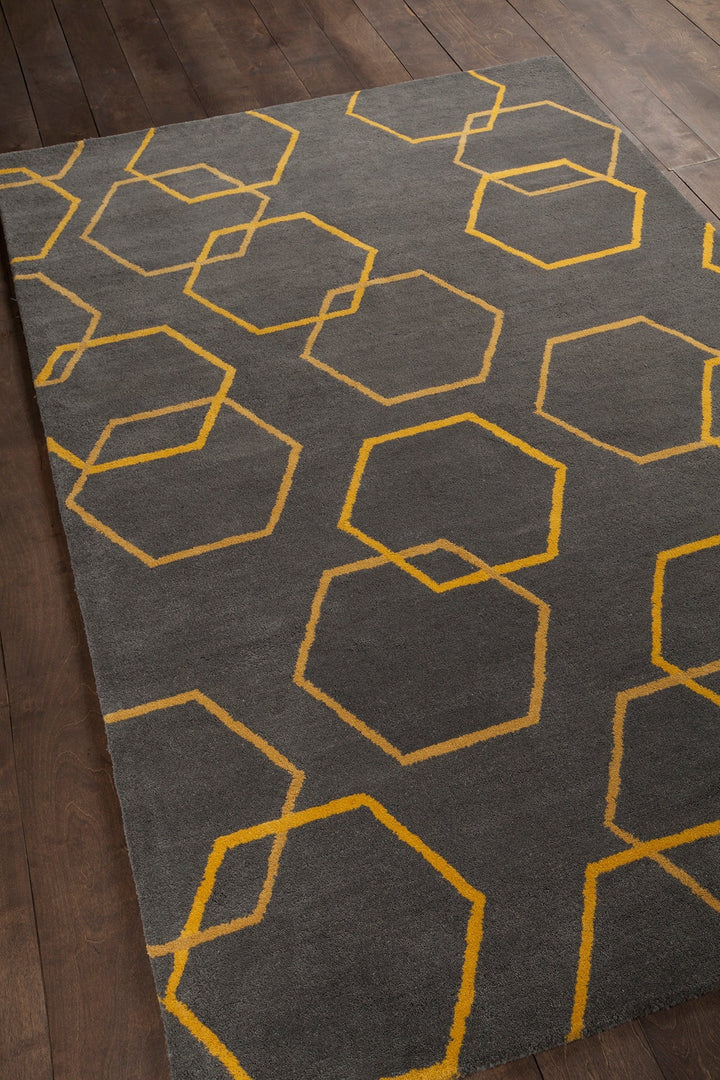Stella Hand Tufted Contemporary Wool Ste 52258 Rug Chandra Rugs 5