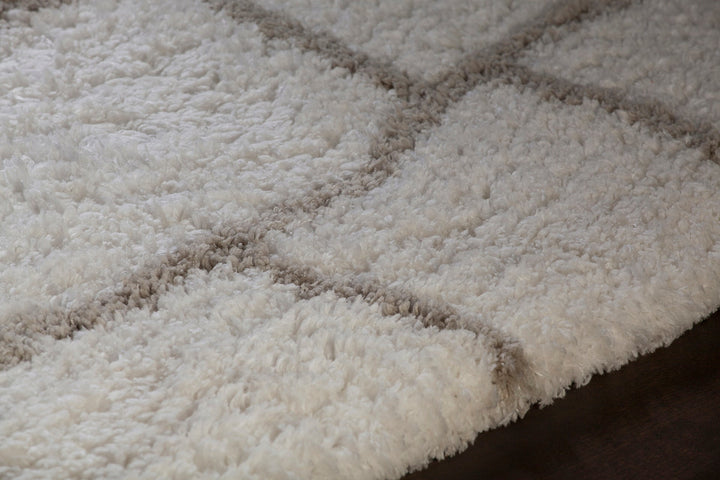 Zoya Hand Tufted Contemporary Shag Zoy 45800 Rug Chandra Rugs 2