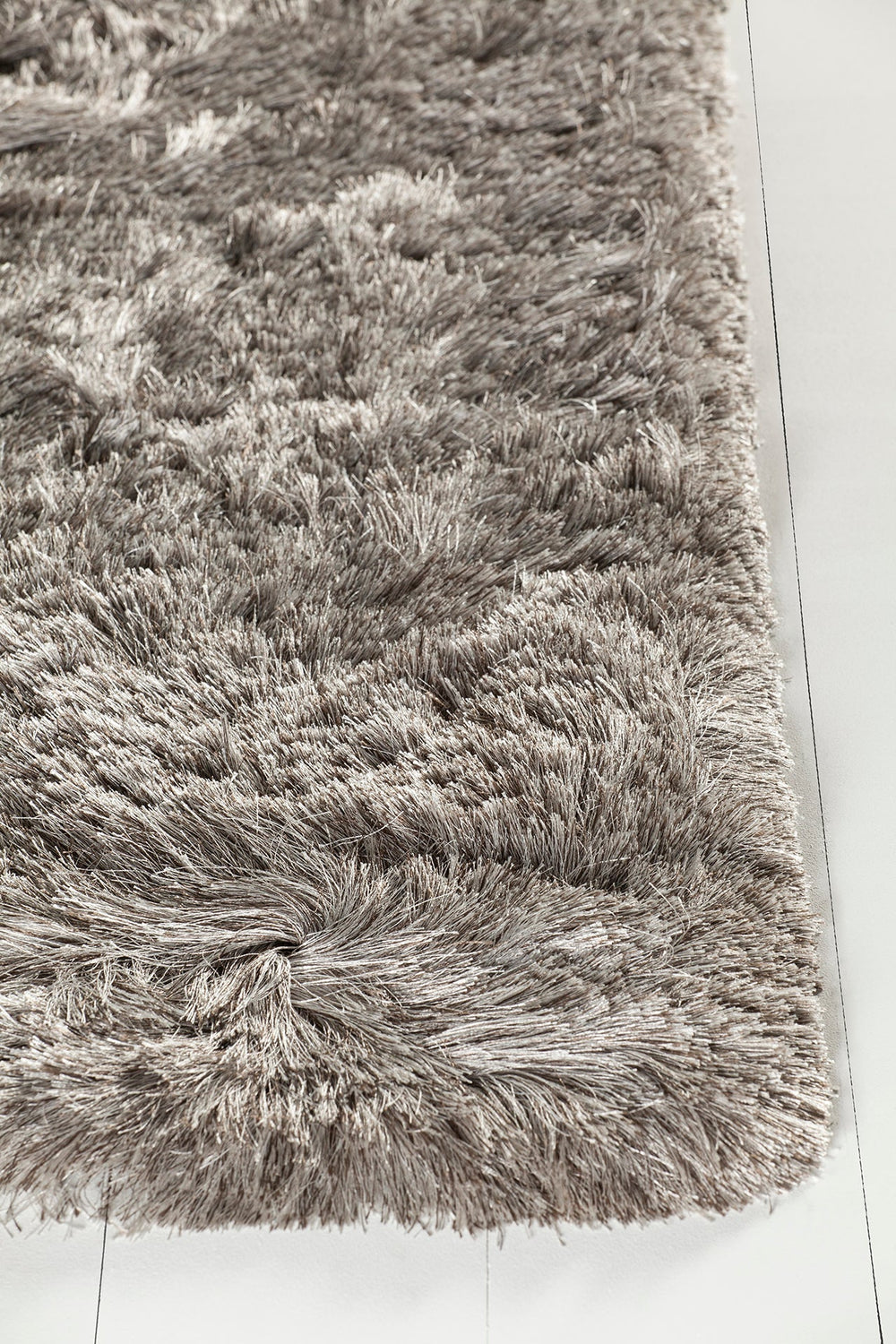 Teagan Hand Woven Contemporary Shag Tea 44800 Rug Chandra Rugs 3