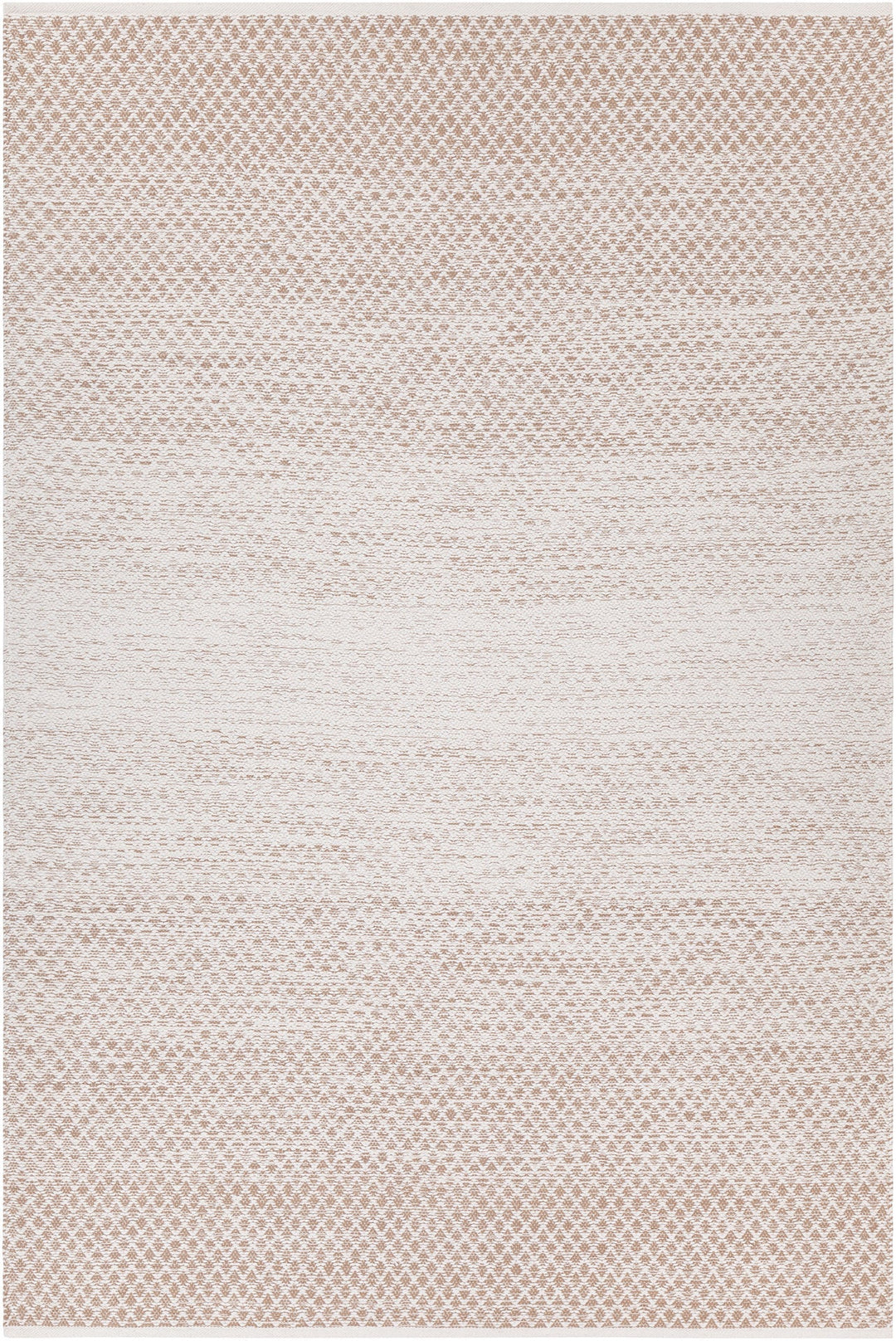 Tanya Hand Woven Flatweave Cotton Tan 45933 Rug Chandra Rugs 1