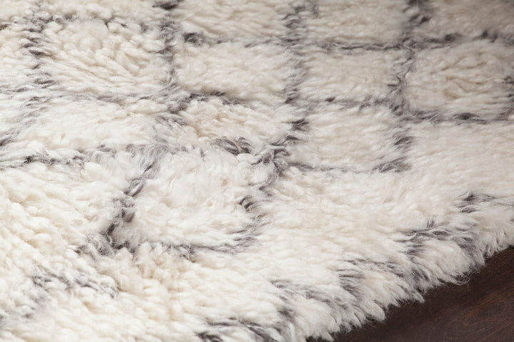 Jeri Hand Knotted Contemporary Shag Jer 44300 Rug Chandra Rugs 2