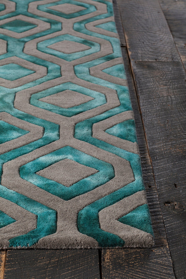Fran Hand Tufted Contemporay Fra 42101 Rug Chandra Rugs 3