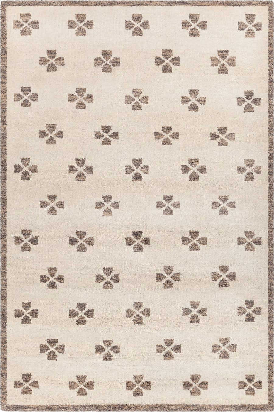 Lizzie Hand Knotted Contemporary Liz 57200 Rug Chandra Rugs 1