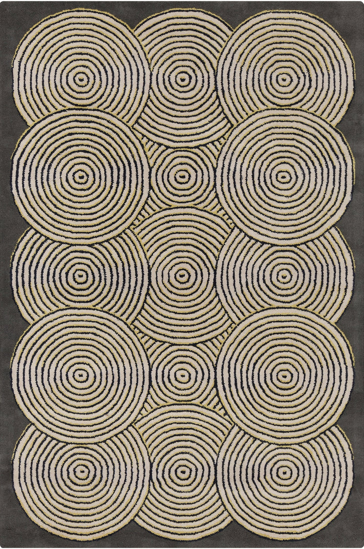 Stella Hand Tufted Contemporary Wool Ste 52239 Rug Chandra Rugs 1
