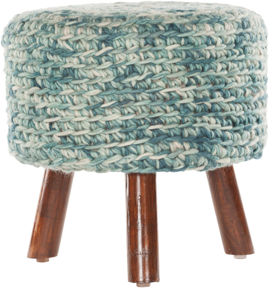 Ida Handmade Contemporary Wool Cotton Chandra Rugs Ida40405 Stool 1