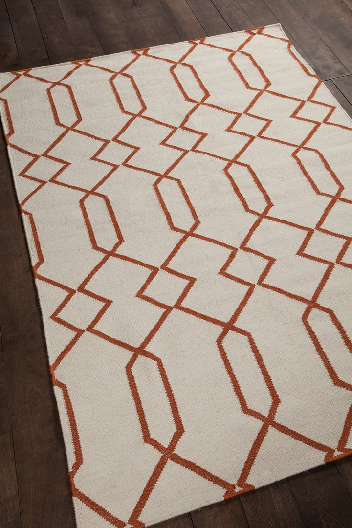 Lima Hand Woven Flatweave Reversible Wool Cotton Lim 25712 Rug Chandra Rugs 5