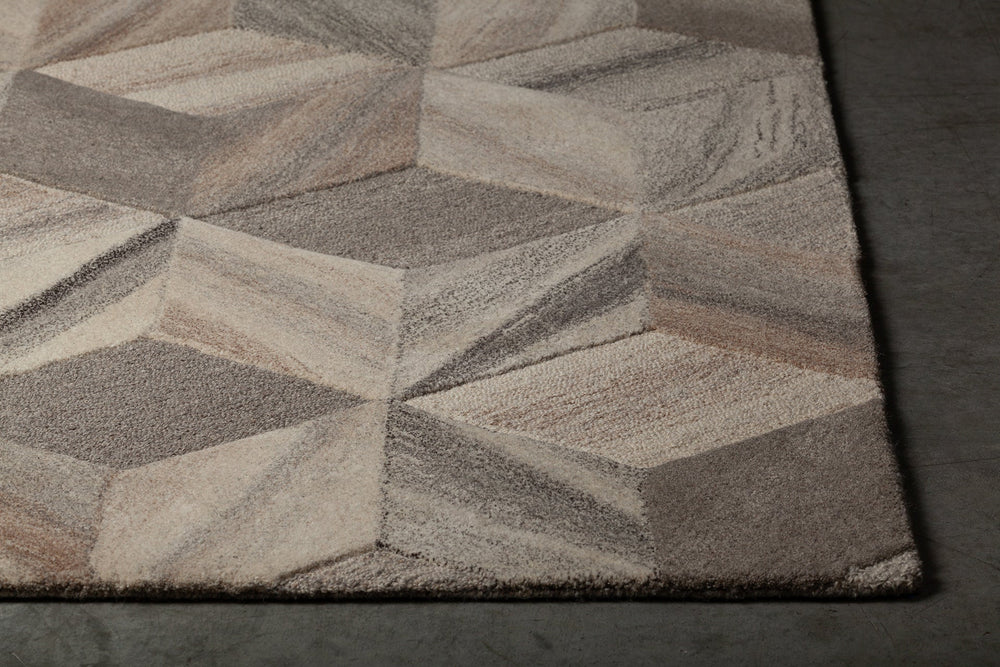 Lyril Hand Tufted Contemporary Lyr 50200 Rug Chandra Rugs 2