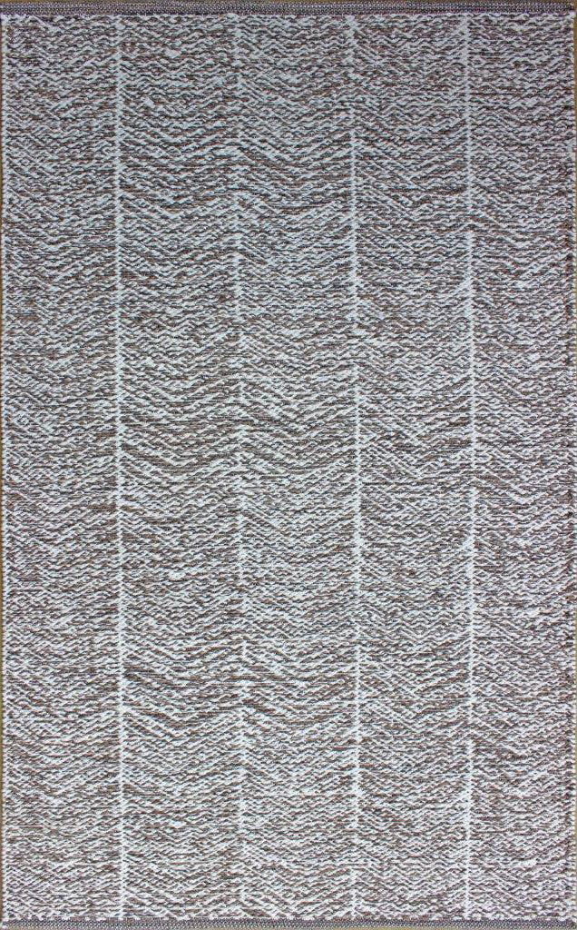 Tanya Hand Woven Flatweave Cotton Tan 45912 Rug Chandra Rugs 1