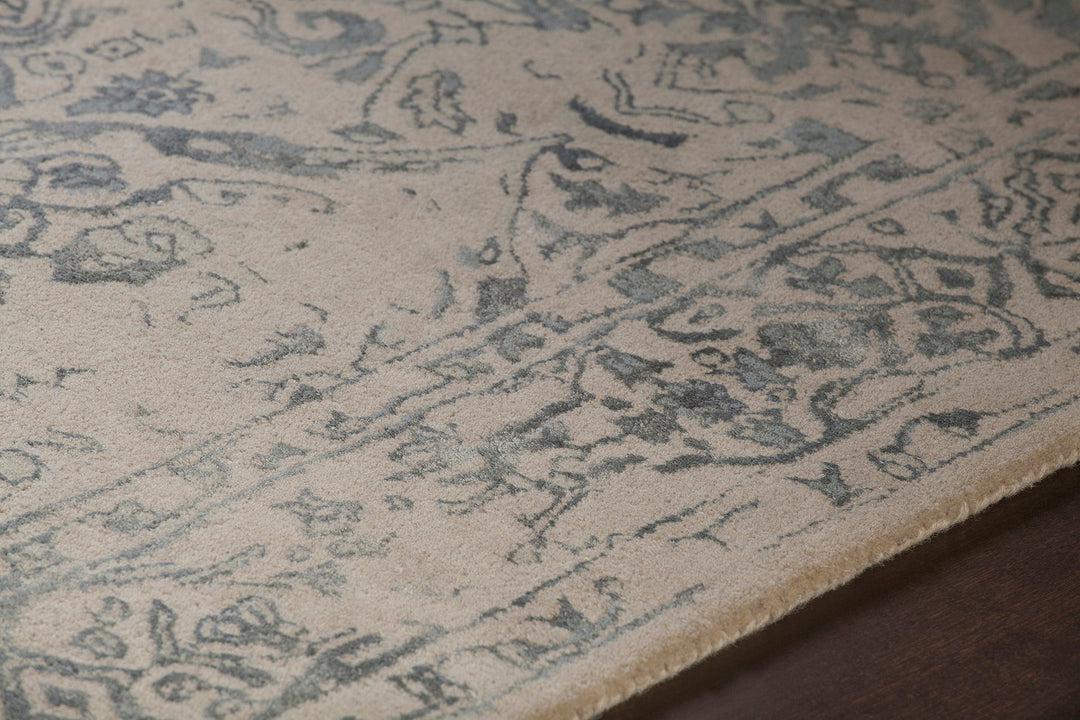 Zina Hand Tufted Traditional Zin 45701 Rug Chandra Rugs 2