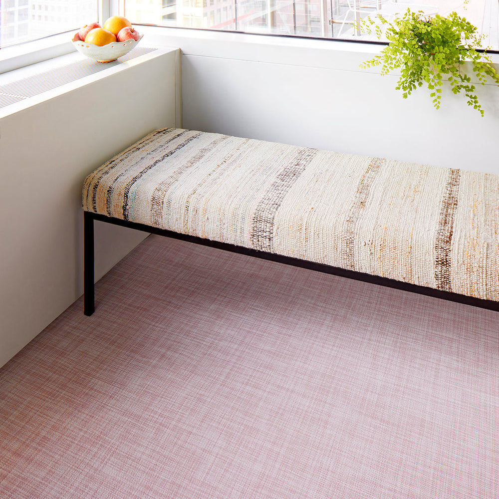 Mini Basketweave Blush Rug Chilewich Chw 200869 033 3