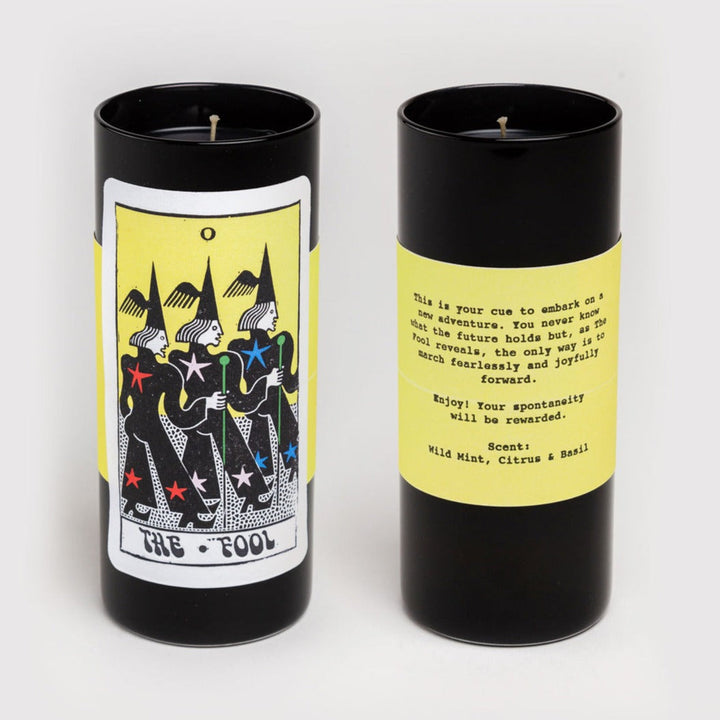 tarot candle in various designs 1