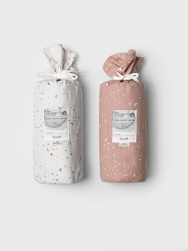Hush Duvet Cover in Milkyway Cream by Ferm Living