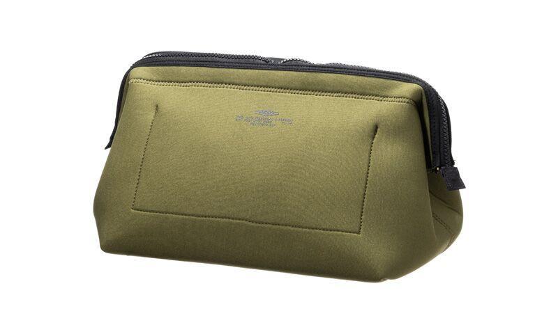 Wired Pouch Large Olive Yellow Design By Puebco 2