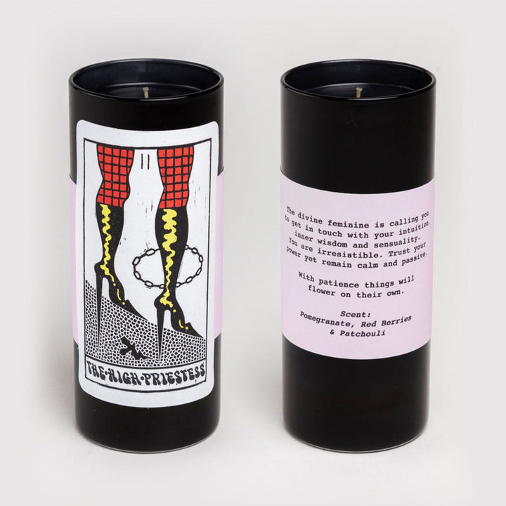 tarot candle in various designs 11