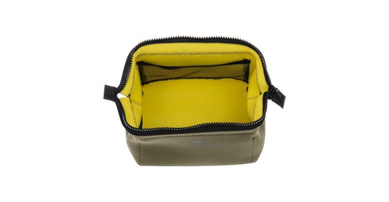 Wired Pouch Small Olive Yellow Design By Puebco 1