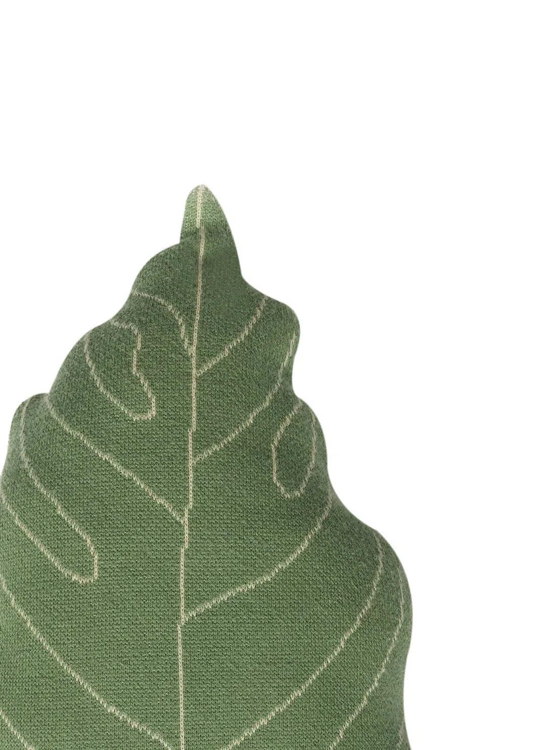 Knitted Cushion Baby Leaf Lorena Canals Sc Babyleaf 2