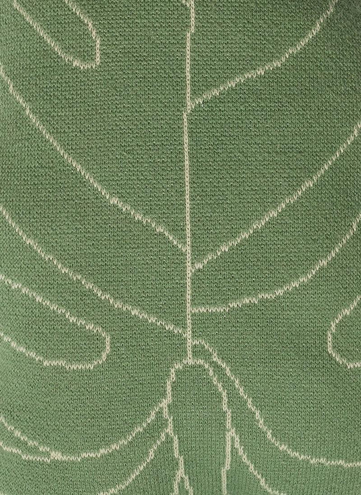 Knitted Cushion Baby Leaf Lorena Canals Sc Babyleaf 3