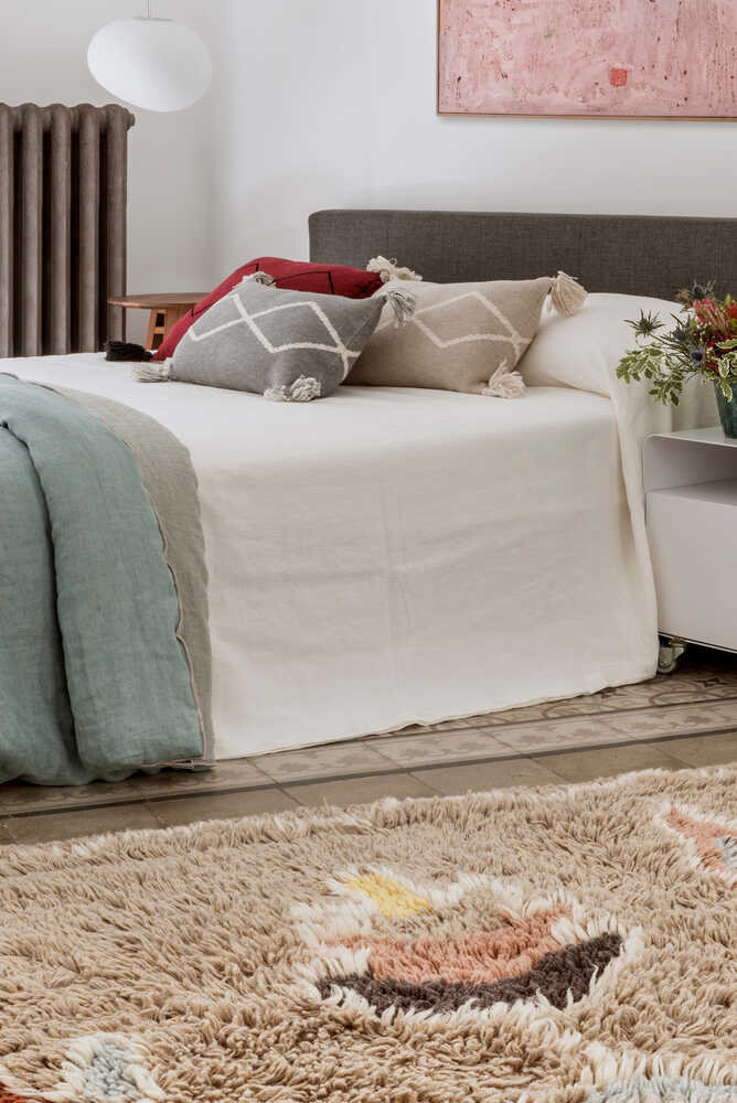 Knitted Cushion Oasis Soft Linen Lorena Canals Sc Oasis Li 6