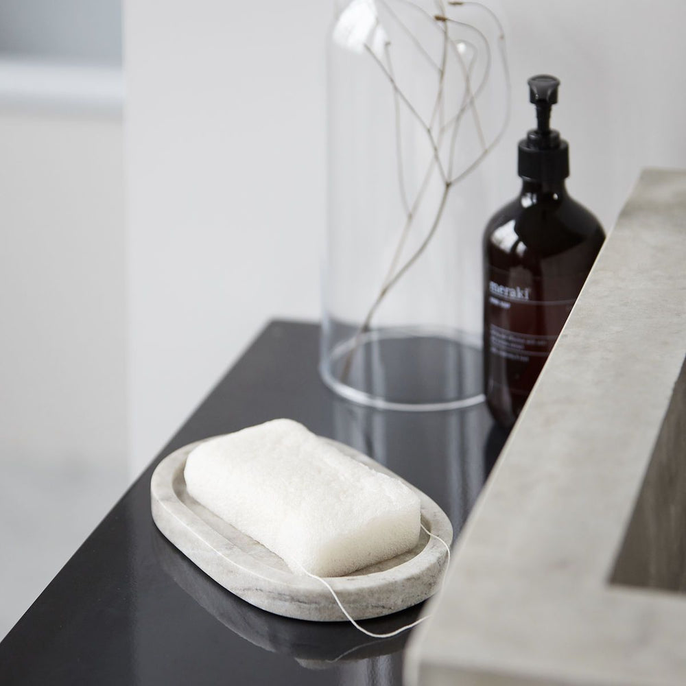 Meraki Konjac Sponge In White Rectangle 4