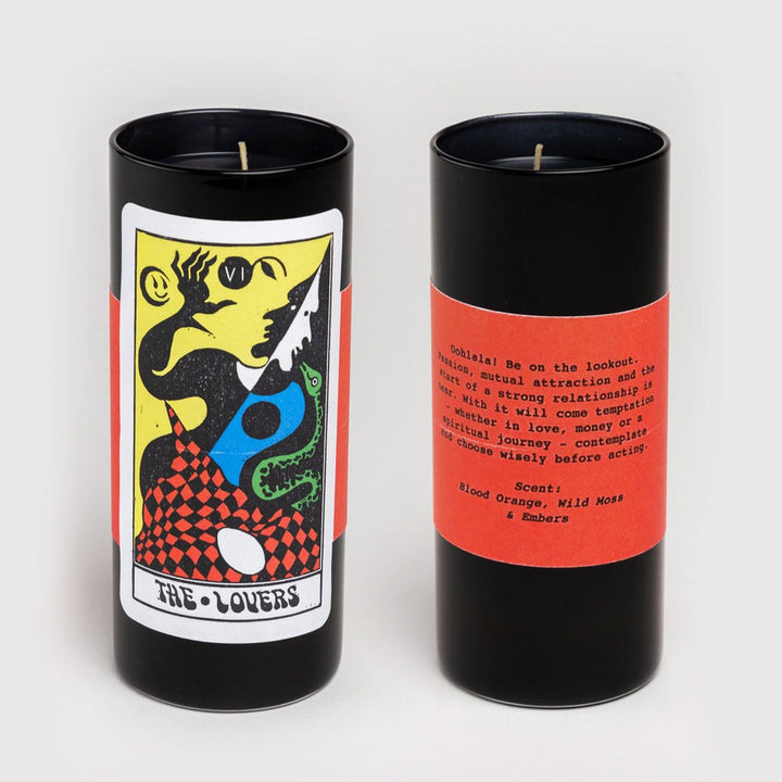 tarot candle in various designs 5