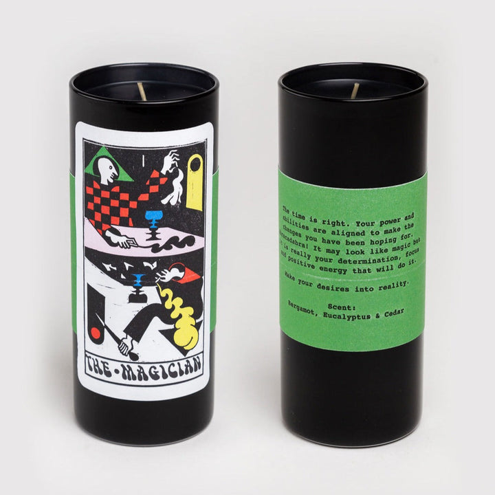 tarot candle in various designs 3