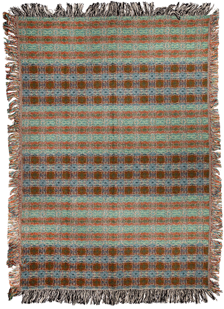 New Plaid Woven Throw
