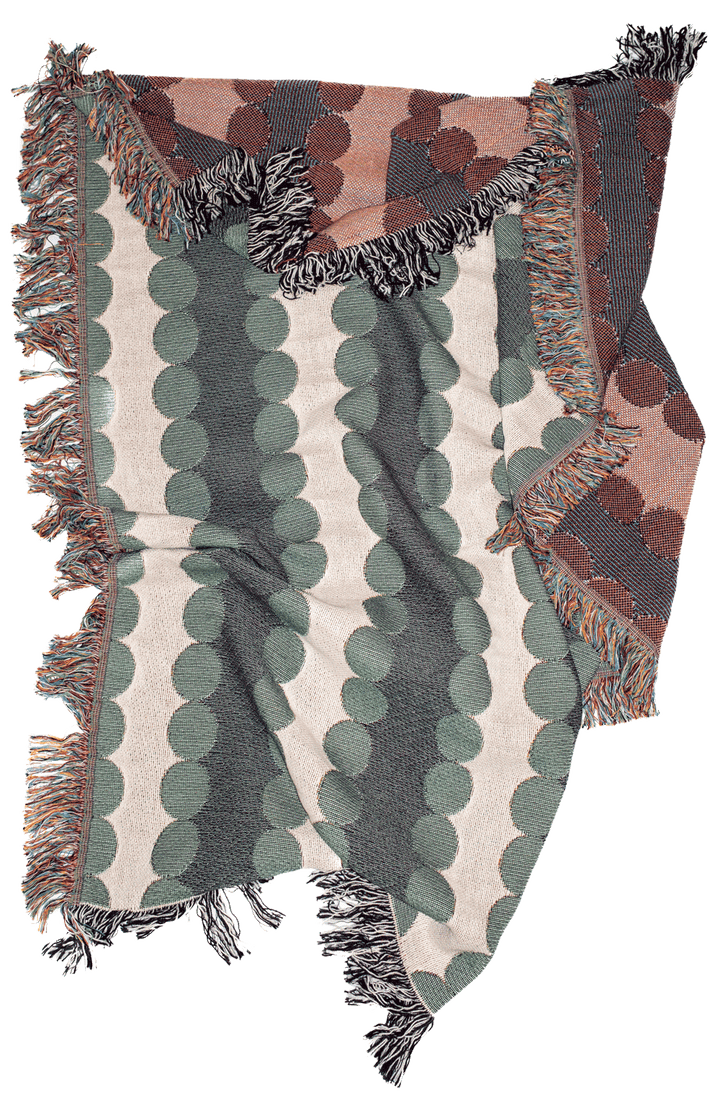 Peas Please Woven Blankets