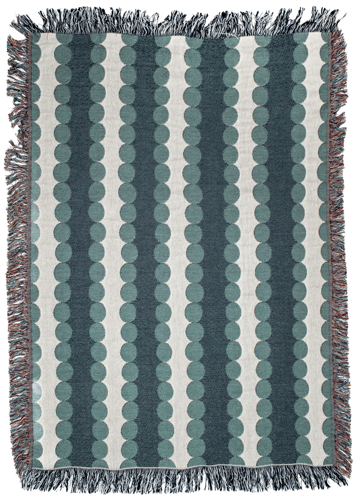 Peas Please Woven Blankets