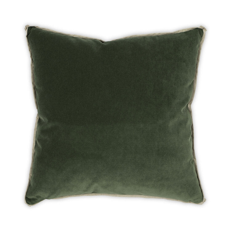 Banks Pillow in Emerald design by Moss Studio