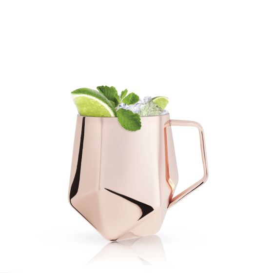 faceted moscow mule mug 3