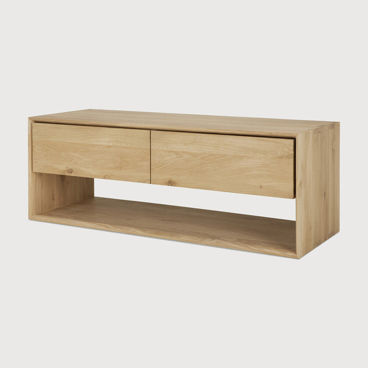 Oak Nordic Tv Cupboard In Various Sizes 4