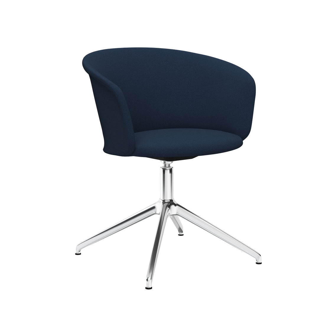 Kendo Dark Blue Swivel Chair 4 Star Return Hem 30967 2