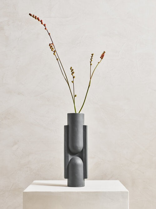 kala slender ceramic vase design by light and ladder 2