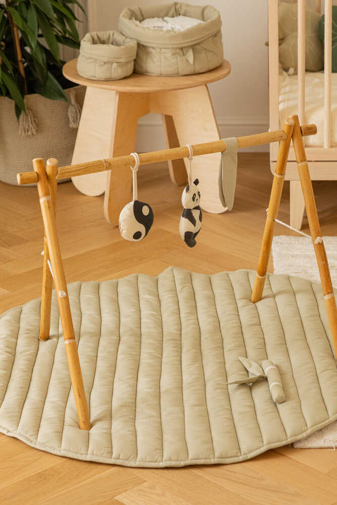 Set Of 3 Rattle Toy Hangers Panda Lorena Canals Ttb Panda 4