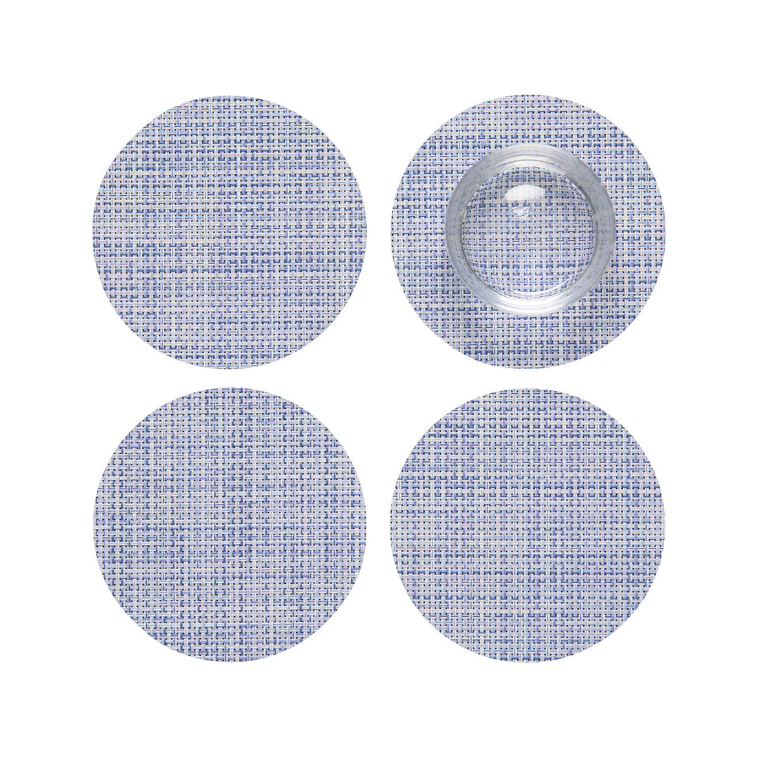 Mini Basketweave Set Of 4 Coasters Chilewich Chw 100743 002 18