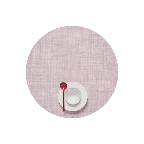 mini basketweave round placemat by chilewich 100408 002 2