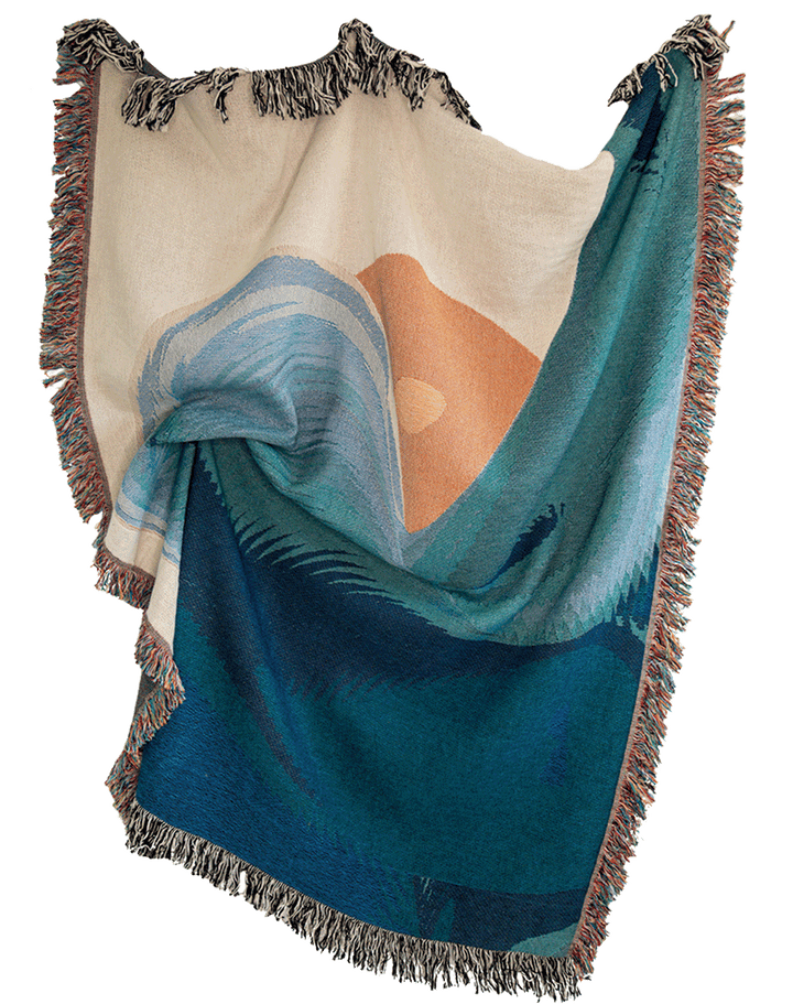 Wave Woven Throw