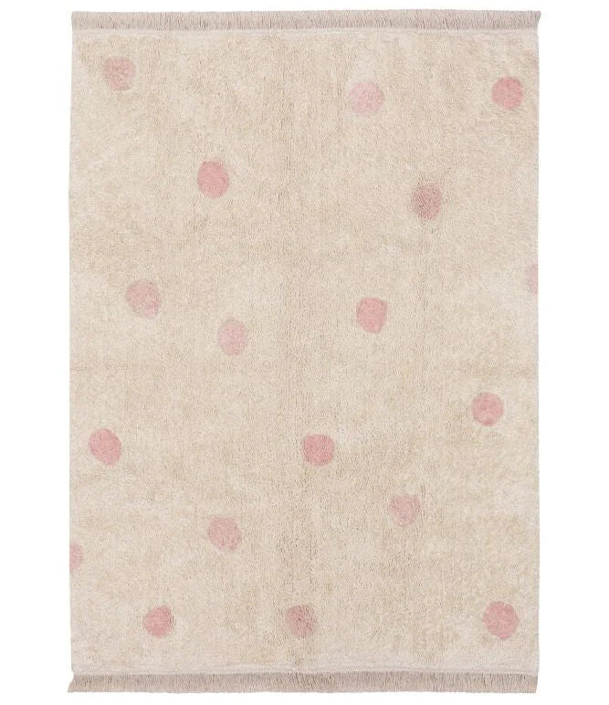 Washable Rug Hippy Dots Vintage Nude Lorena Canals C Hido Vnu 1