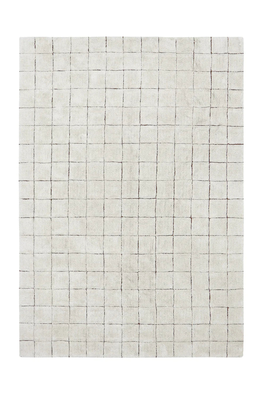 Mosaic Natural Washable Rug 1