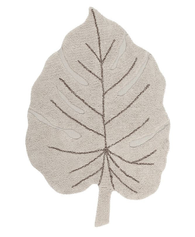 Washable Rug Monstera Natural Lorena Canals C Mon Nat 1