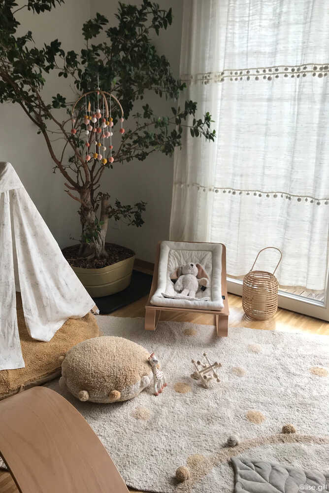 Washable Rug Hippy Dots Honey Lorena Canals C Hido Hny 4