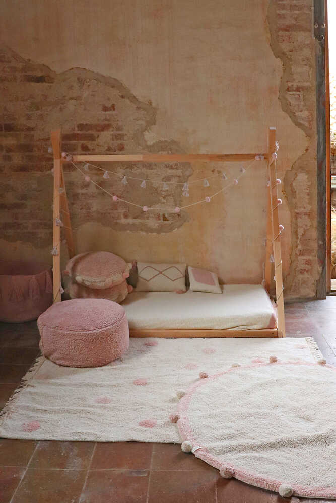 Washable Rug Hippy Dots Vintage Nude Lorena Canals C Hido Vnu 5