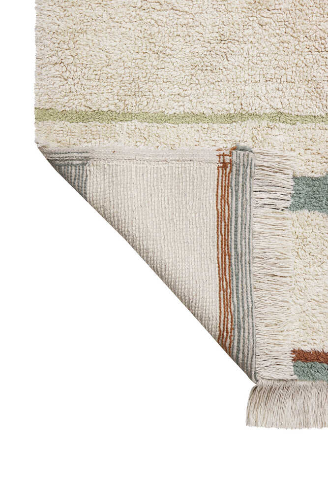 Washable Rug Lane Natural Vintage Blue Lorena Canals C Lane Nvb S 2