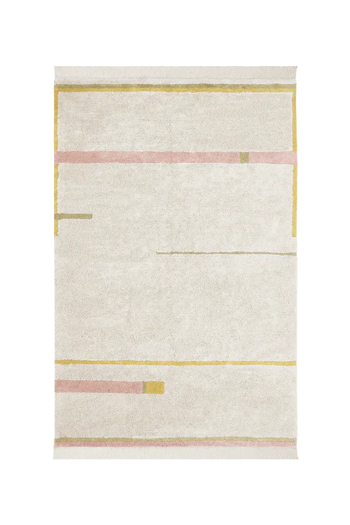 Lanes Vintage Nude Washable Rug 1