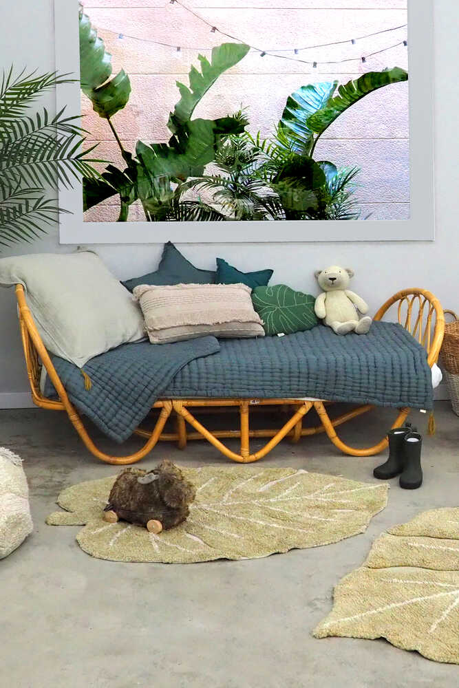 Washable Rug Mini Monstera Olive Lorena Canals C Mi Mons 6